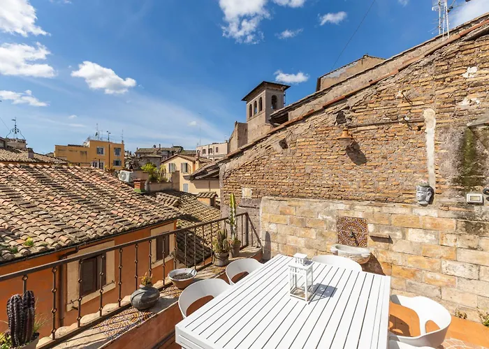 Navona Historic Lovely Terrace Apartamento